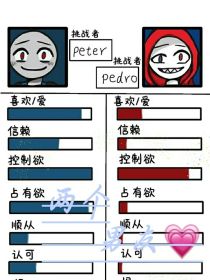 我有两个男朋友（Pedro和Peter）